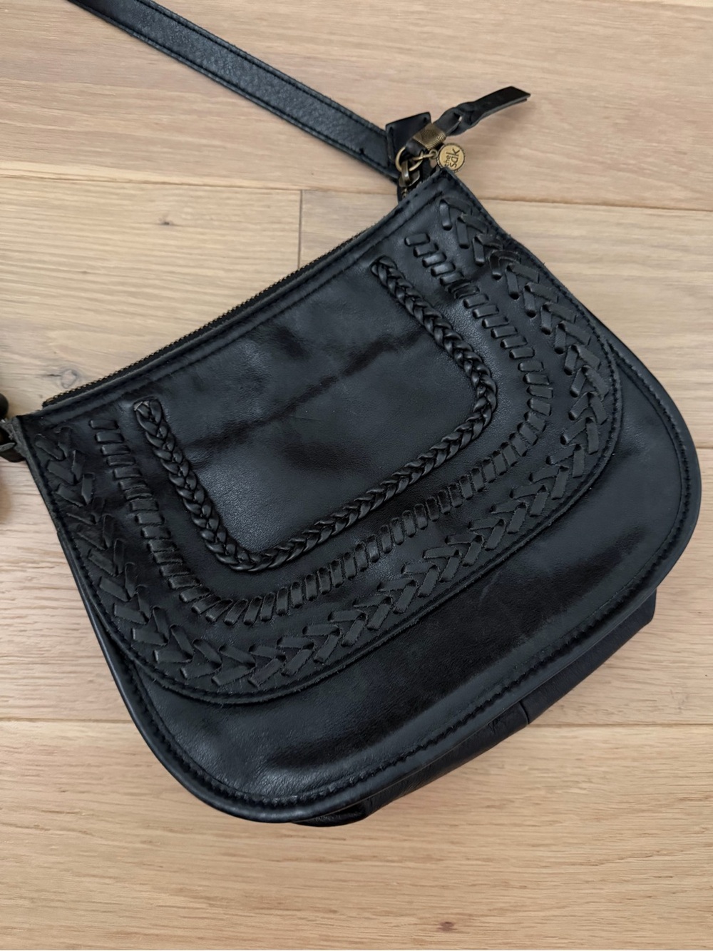 The Sak leather crossbody purse
